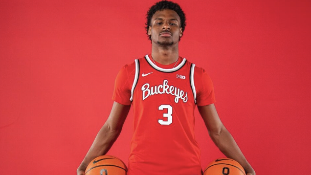 ‘Buckeye Nation?’: Bronny James posts photos donning Ohio State threads