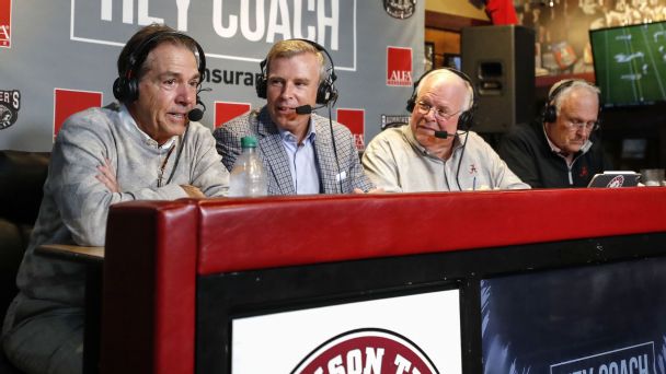 Nick Saban and Peewee from Grand Bay: The legendary coach and his most famous caller